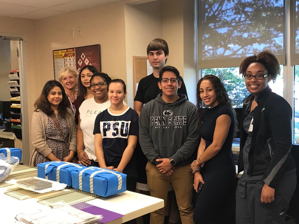 SightLife's tweet photo. #FBF: Late Sept when #PennState #LehighValley @PSULehighValley students toured our #SightLife NE lab for their H-care & Med Needs Class https://t.co/zrfPIUDiMr