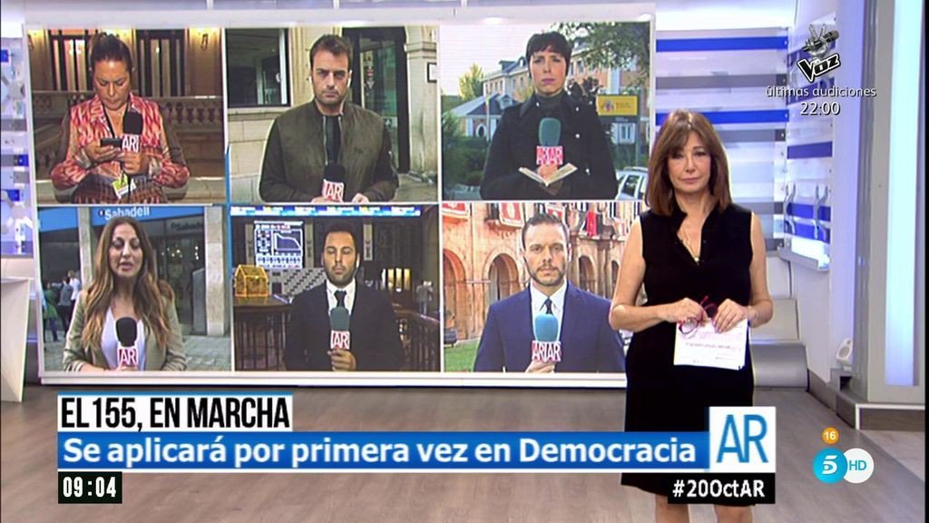 Enchufadostv's tweet photo. Ana Rosa Quintana trabajará también mañana sábado con un especial 'El programa de AR' sobre el 155. https://t.co/VQhyPaGUrg
