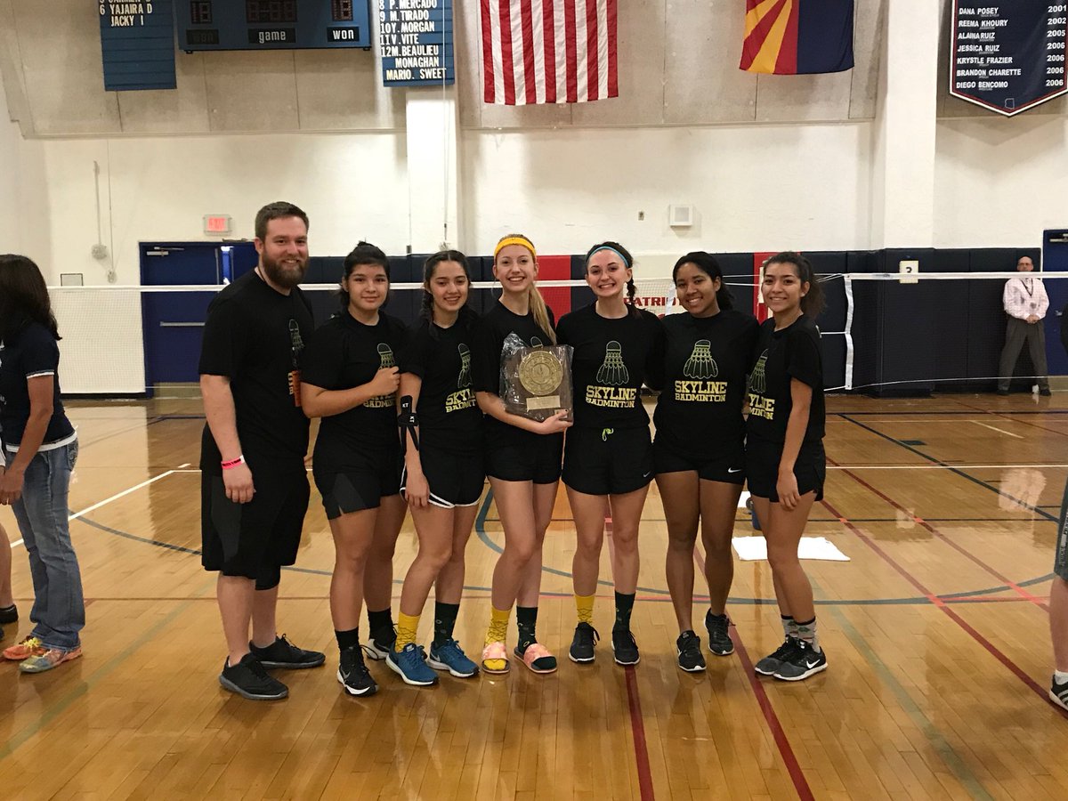 SkylineCoyote's tweet photo. Skyline Badminton - EAST VALLEY REGION CHAMPIONS!  Congratulations... https://t.co/ZQ5rK4Cq5Q