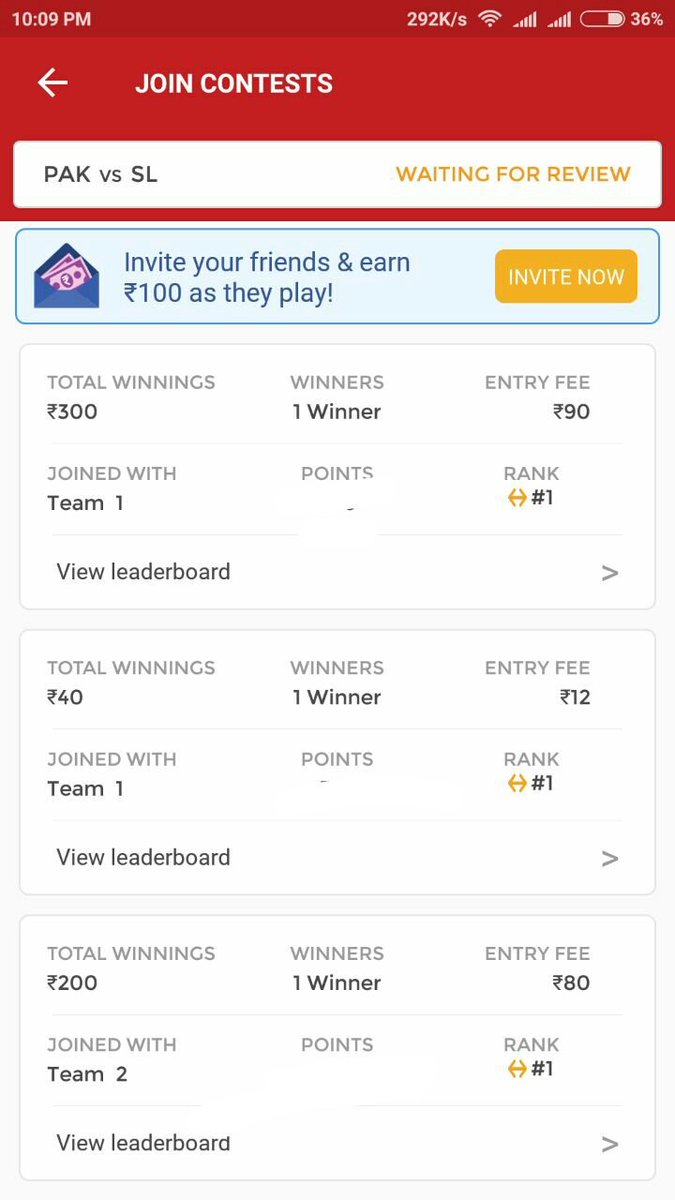 Fantasy_Guruu's tweet photo. A very big Congrats to all my #paidusers,What a #game for u,
Hope same winnings in next match to
#PAKvSL #JLTCup #Dream11 #cricket #INDvNZ https://t.co/S8HZH5lQAX