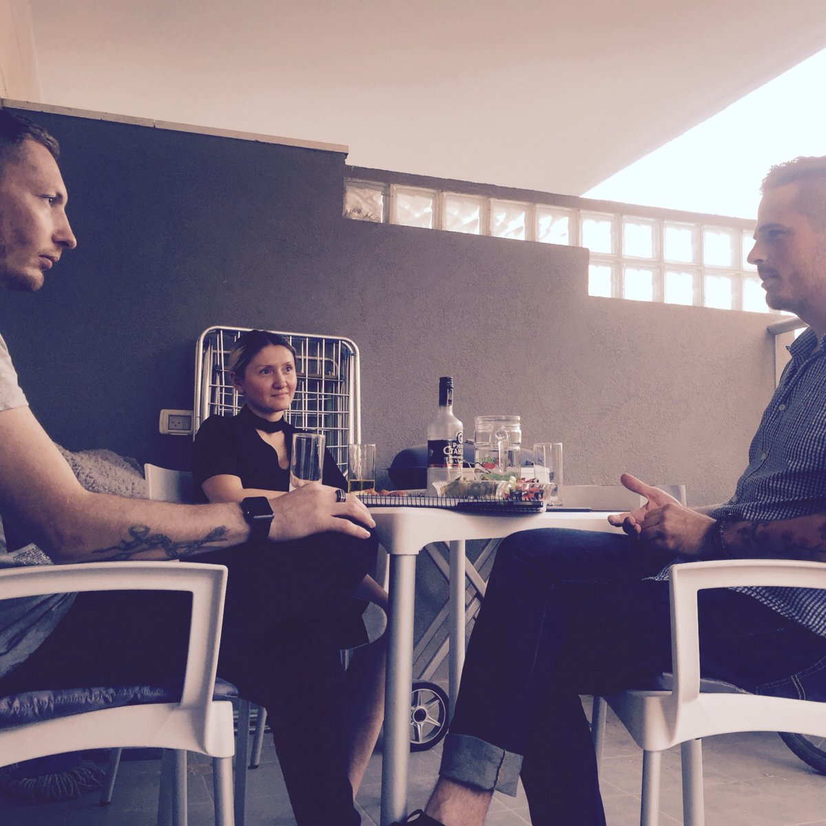 markkeisar's tweet photo. Working on a new screenplay #Try Paul Girnik Olga Keisar https://t.co/lhl74A62Zm