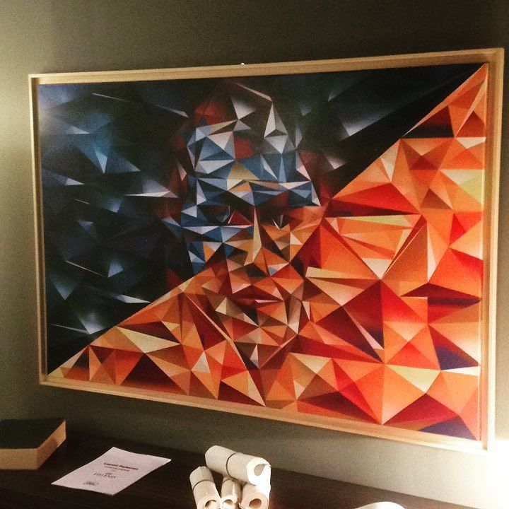 Expo du vendredi soir avec @psktear chez @helenis_montpellier #art #montpellier #artentreprise #digital #volume #m… ift.tt/2hU8Kqe