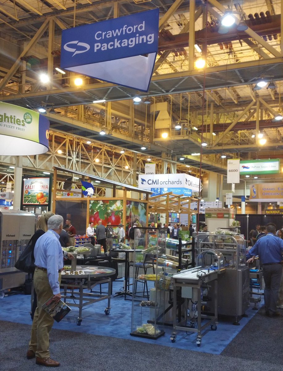 crawfordpkging's tweet photo. Visit Booth #4563 where we're #packaging #fresh #produce with @RGDMAPE VR-7, @packauto SL4 Motion + #GrowPack film!
📍 @pma #FreshSummit https://t.co/SMttvnGbTZ