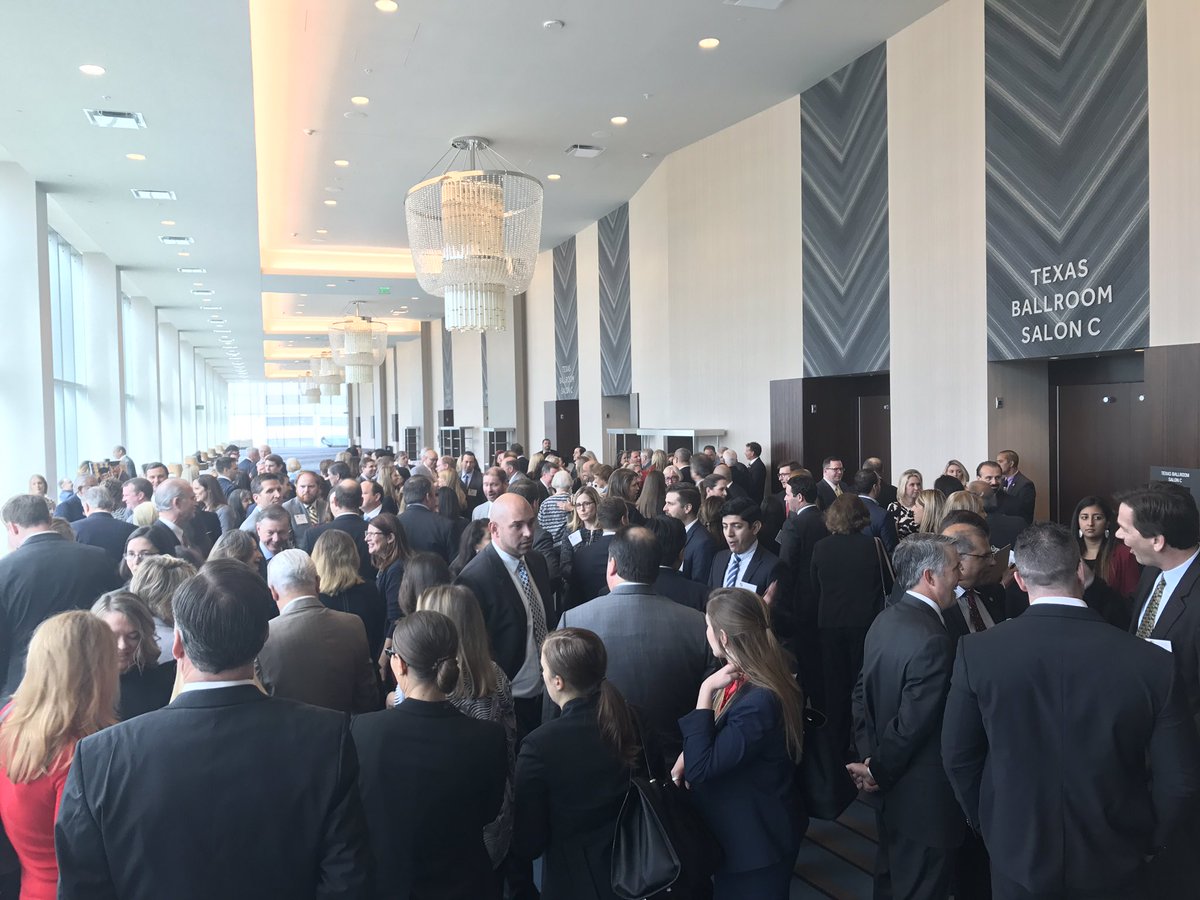 texasdaniel's tweet image. Packed crowd at the annual @STCL_Houston luncheon #stcl