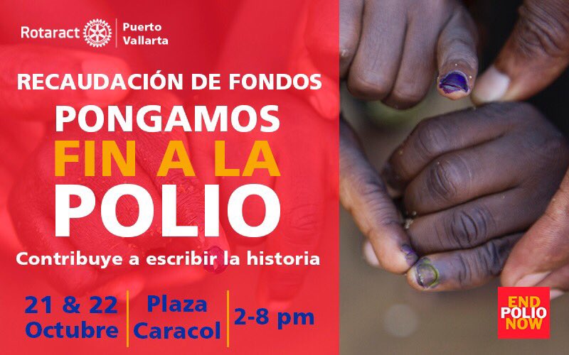 #PuertoVallarta pongamos fin a la polio. Lleva a tus pequeños por su alcancia y ellos mismos pueden pintarla. #Vallarta