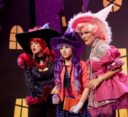Pantochino's tweet photo. NOW PLAYING! "How To Be A Good Witch" @MilfordFineArts Grab your tickets if you can at https://t.co/LLZhCpaRFX Original musical theatre! https://t.co/JPj6OsYs9r