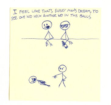 jpnsntbk's tweet photo. I feel like that's every man's dream, to see one kid kick another kid in the balls https://t.co/ydnx7Dcx4g