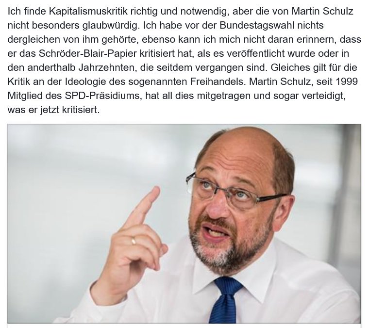 GruegerS's tweet photo. Ich finde Kapitalismuskritik richtig und notwendig, aber die von Martin Schulz nicht besonders glaubwürdig...
https://t.co/TXMHFIxPPU
#SPD17 https://t.co/bKxQI7csjB