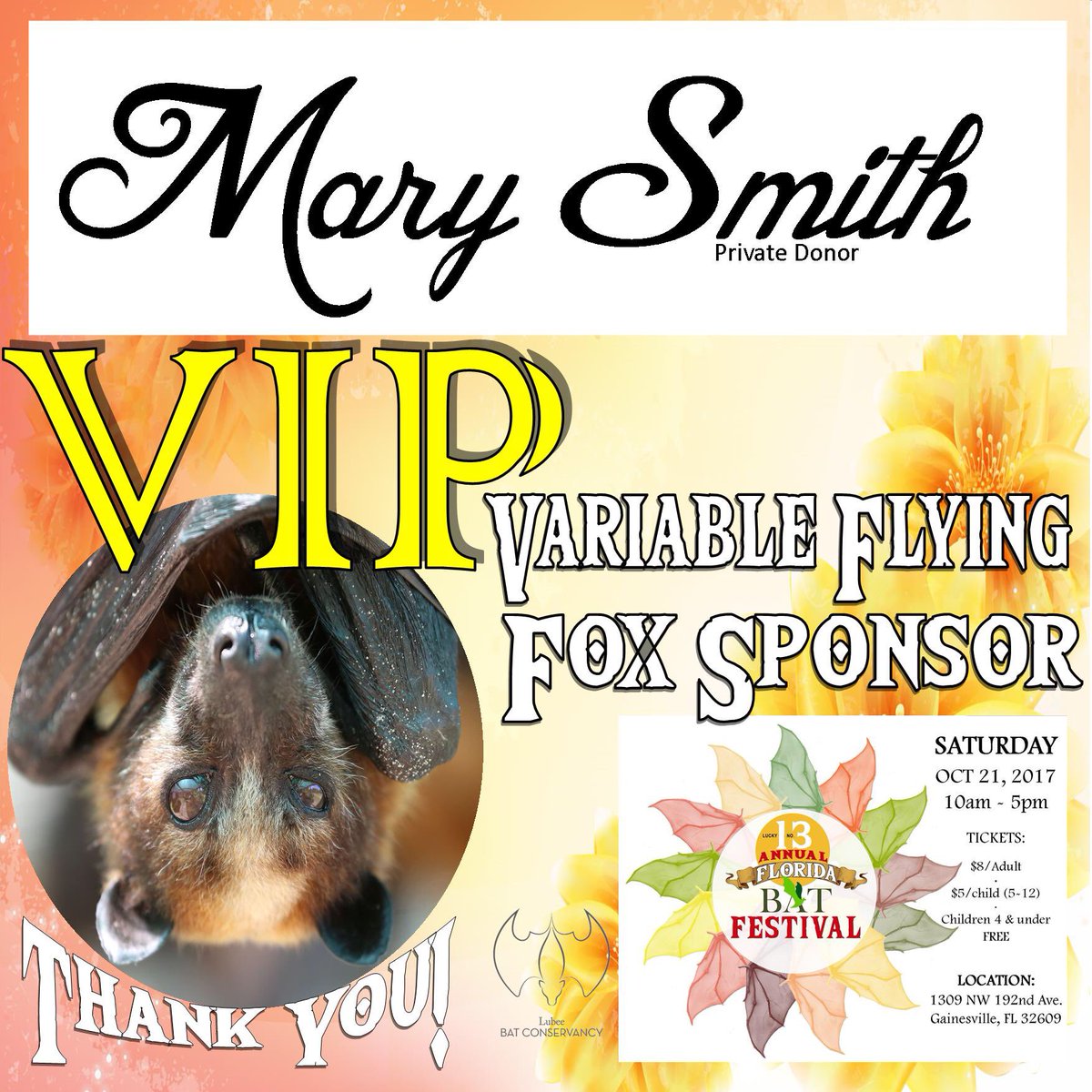 BatConservancy's tweet photo. Our docent and event sponsor Mary Smith is an amazingly woman who is quite anxious for tomorrow to just be here already! #batfest2017 https://t.co/4PWm4ZcpN3