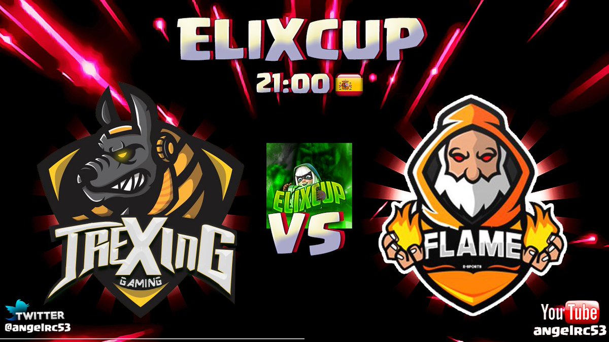 0Desmon's tweet photo. A las 21:00 hora española estrenamos ElixCup entre @Trexing_eSports B y @FLMEeSports Os espero en el canal https://t.co/SsHk8MOooE https://t.co/0e45LniSzE