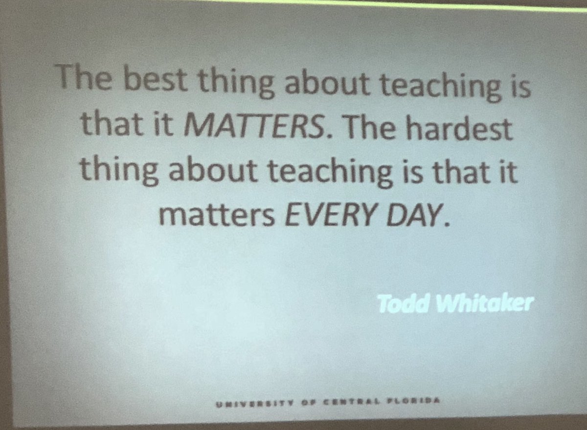 KevinThomasOCPS's tweet photo. Great quote of the day for our #HeroTeachers. Awesome session on Engaging Young Scientists through Literacy at #FAST2017 #FASTscience https://t.co/NOaj6M1zFZ