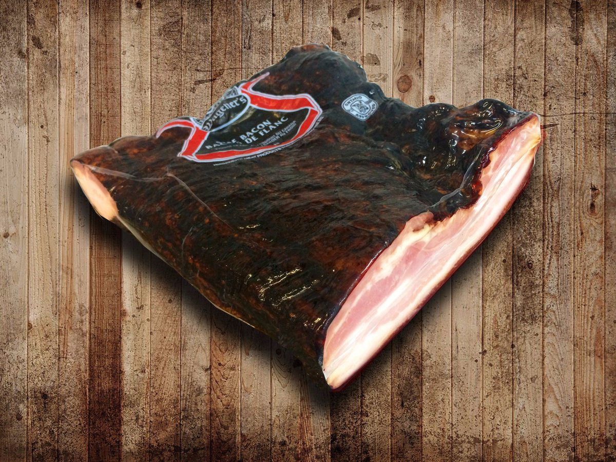 WagenersMeat's tweet photo. Our Toronto Side Bacon is available throughout the GTA. Find it at your local deli! #torontosidebacon #sidebacon #bacon #torontobacon #Bacon https://t.co/G0zHAQPYkM