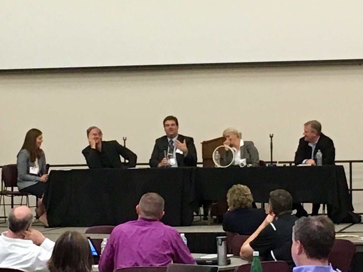 VA k12 IT Leaders discussing how their districts are handling internet bandwidth challenges #lcps18 #VSTE