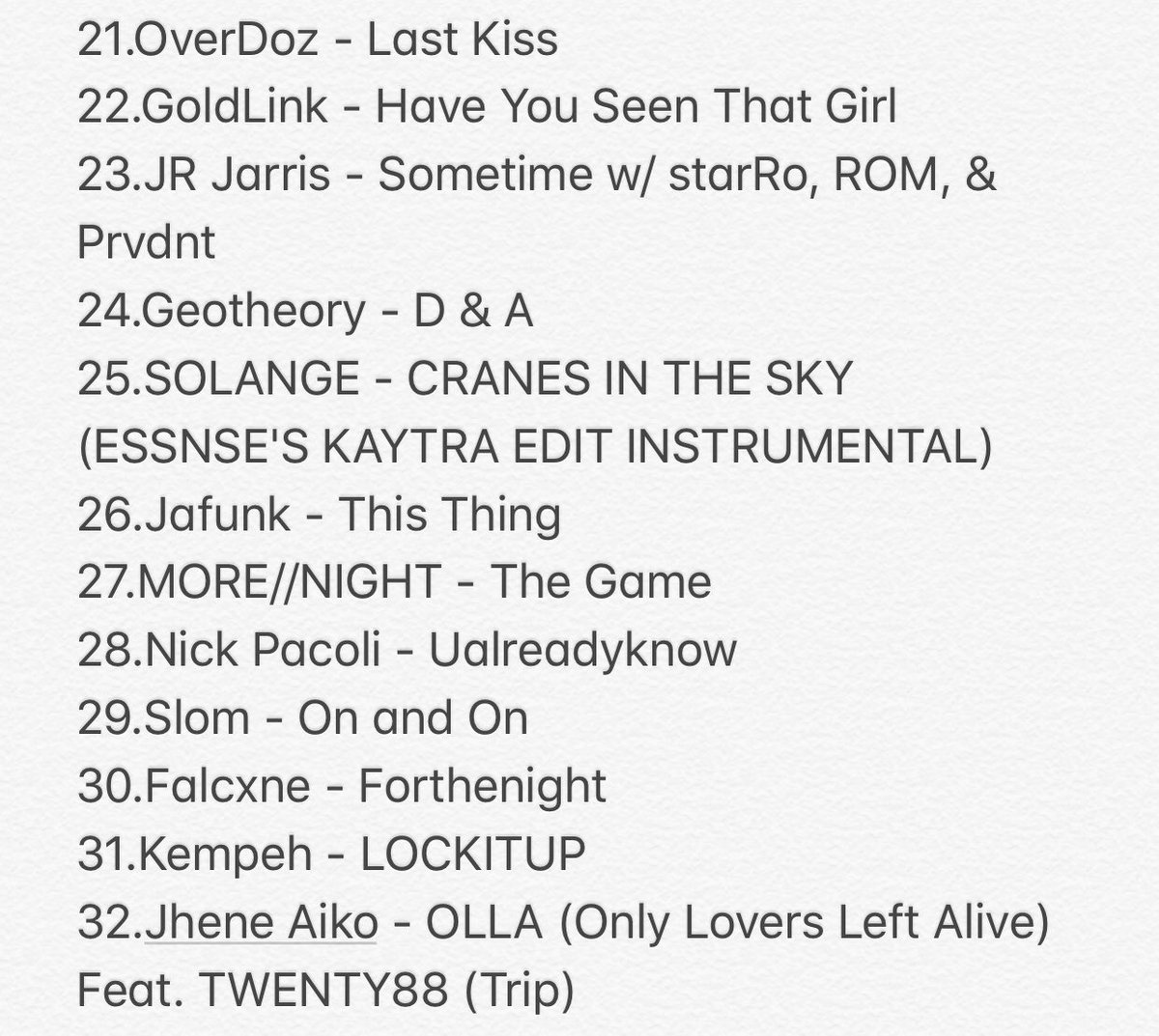 Dj Agana On Twitter Tracklist