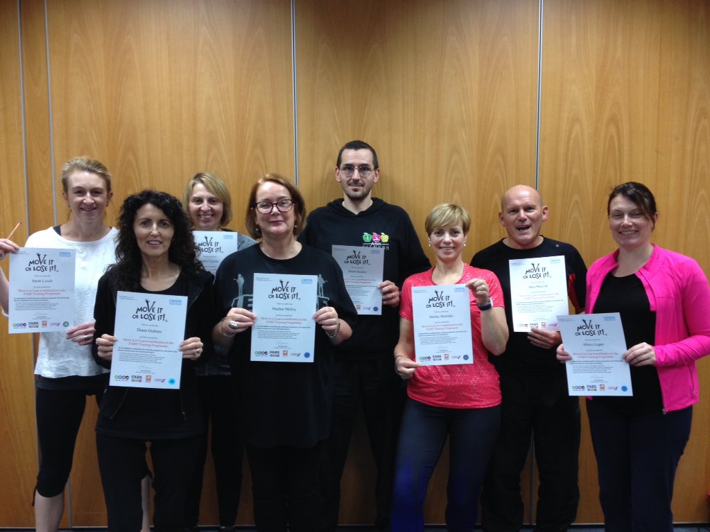 korfqueen's tweet photo. FABS instructor training in Liverpool = 8 new instructors 🎉🎉👏👏 @moveitorloseit1 #healthyageing https://t.co/qEoMDAxS9C