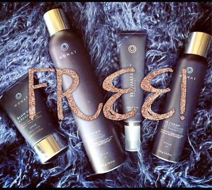 HairByMonat8's tweet photo. FREE this month when signing up as a market partner with product pack! 
#ilovefree #limitedtime #monat #hairenvy #modernnature #dontmissout https://t.co/swb5Mm0cqo