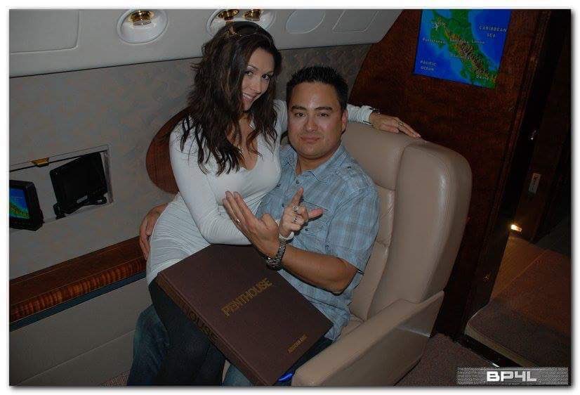 On the G5. Back when I would pick my favorite model to travel the world with. Still #1 of all time Taya Parker. Penthouse Pet of The Year.