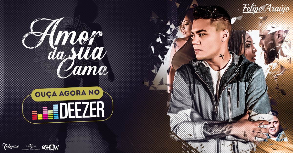 felipearaujo_fa's tweet photo. Minha música Amor da Sua Cama está disponível no Deezer! Confere lá: https://t.co/JXaALPLvhv https://t.co/ifJbL4iPfr