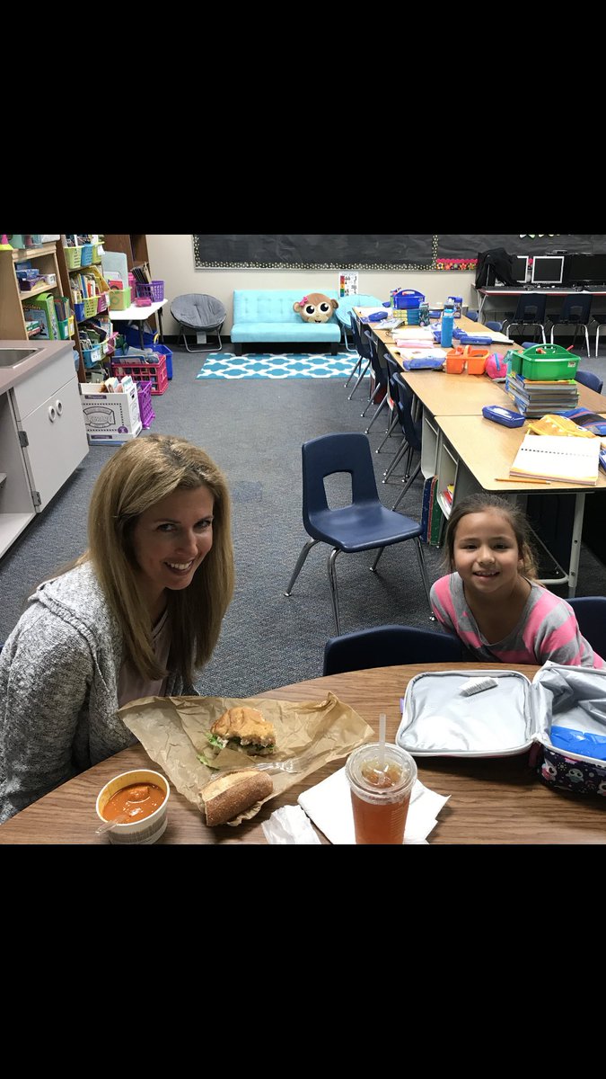 mrskimfarris's tweet photo. When you earn enough tickets to eat with your teacher on her birthday! So sweet! # 50tickets. #shepickedme β€οΈπ@PowellCISD @mrsaoleary https://t.co/wCw5kdoRWD