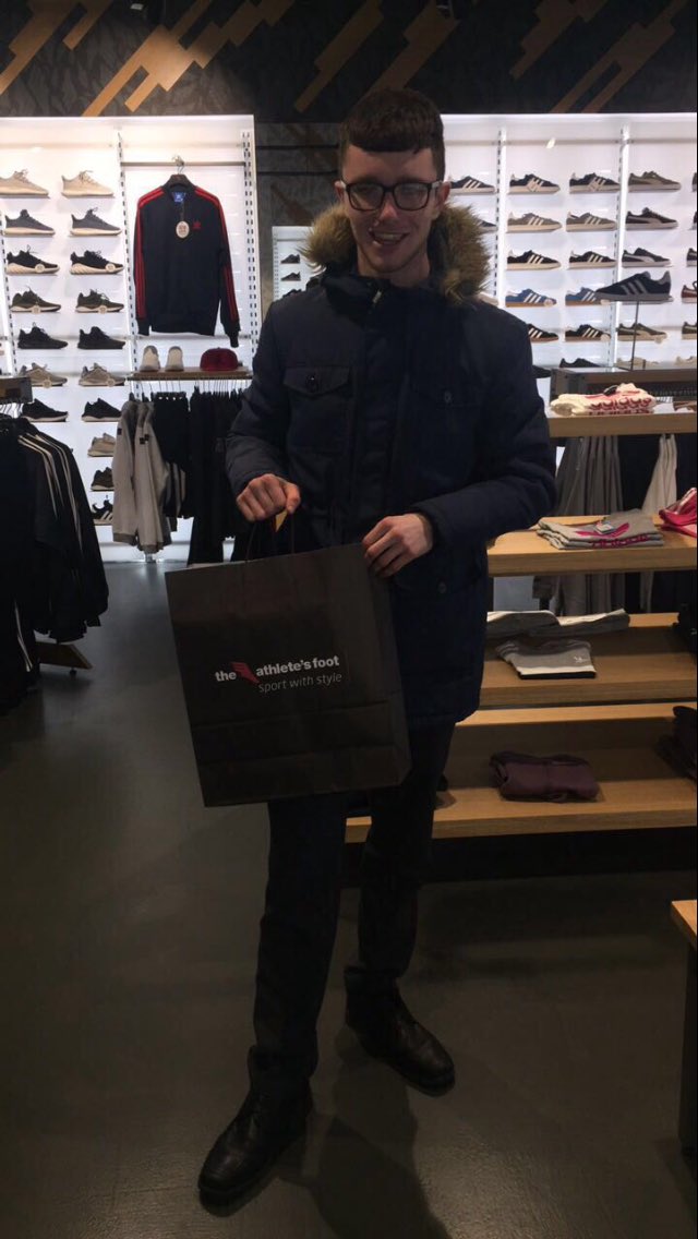 TAFirl's tweet photo. Congrats to Aaron our 2nd winner of our #TAFSnapshot comp, winner of new #EQT's! Prizes to be won weekly 🎊 More info on our Instagram 👌 https://t.co/iFDAKSjRys
