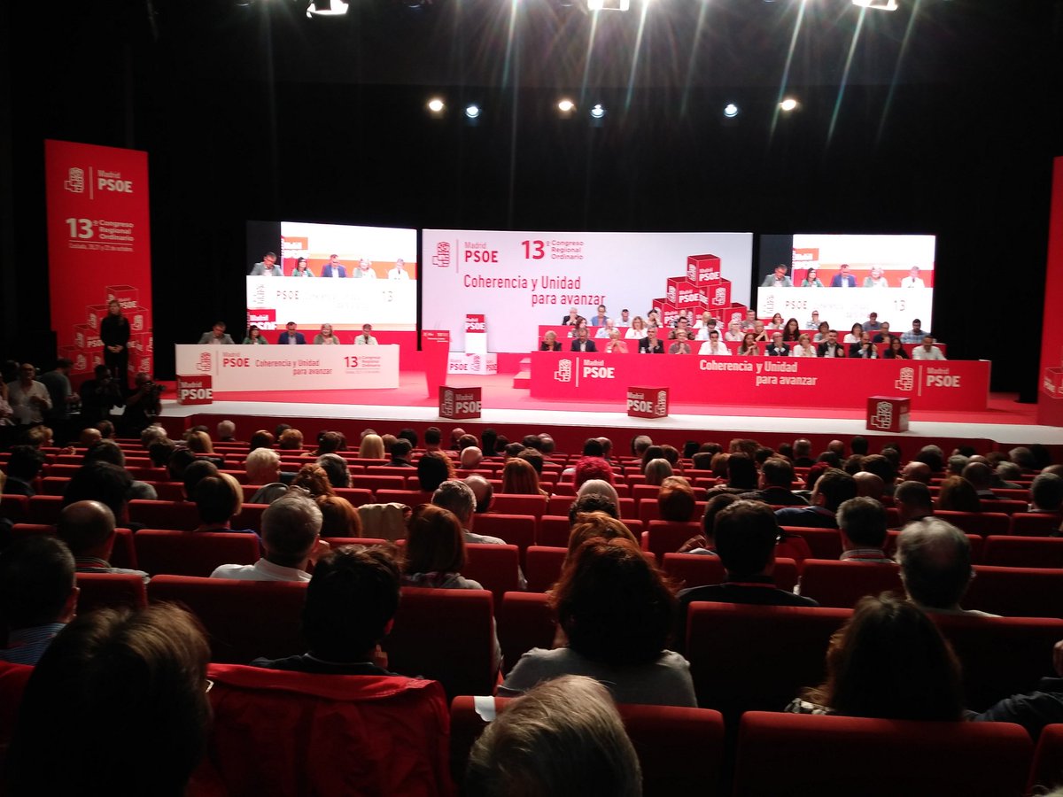 jovenesconjmf's tweet photo. Comenzamos el #13Congreso del @psoe_m 
El congreso de la unidad y la coherencia con el que saldremos mas fuertes al lado de @conJoseMFranco https://t.co/yzzTW9wV7x