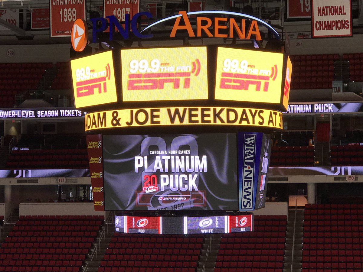 999TheFan's tweet photo. We have a winner for the @NHLCanes Platinum Puck contest!!! Thx to all who listened & participated. #WinThePuck π https://t.co/QjQpUeceXf
