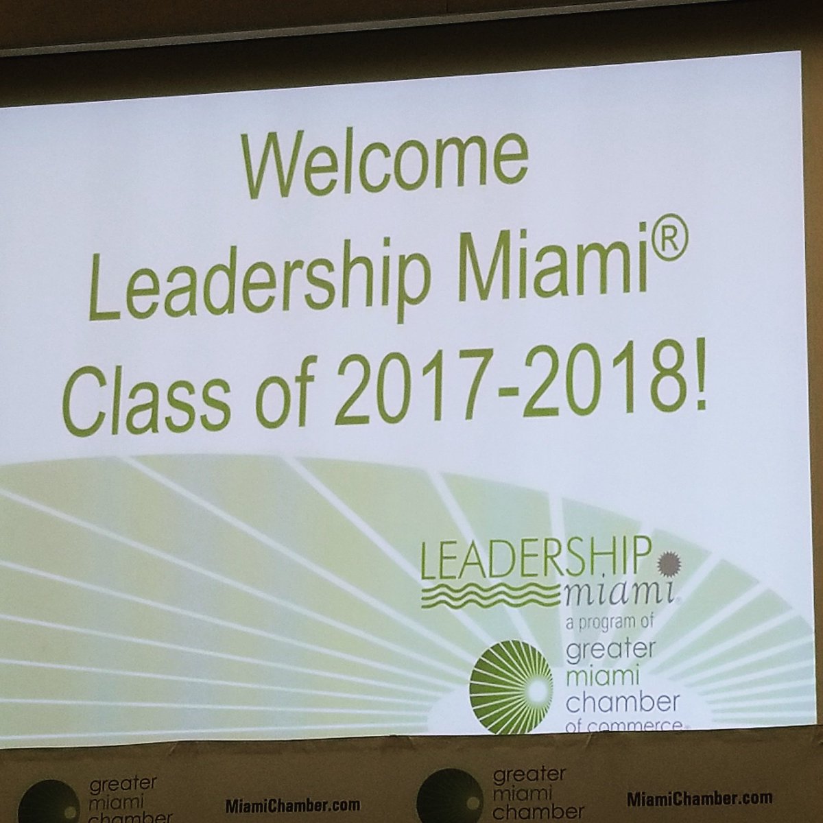 LMMiamiBeat's tweet image. Go Team 2! - - - &amp;gt; Miami Beat #LMMiamiBeat  #LeadershipMiami #LM39  @MiamiChamber