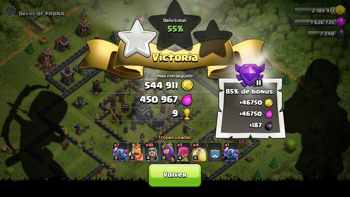 scoundrelSD's tweet photo. Quiero muuuuuchas aldeas así!! #ClashOfClans #CoC #botinaco https://t.co/P4zDTtrmm2