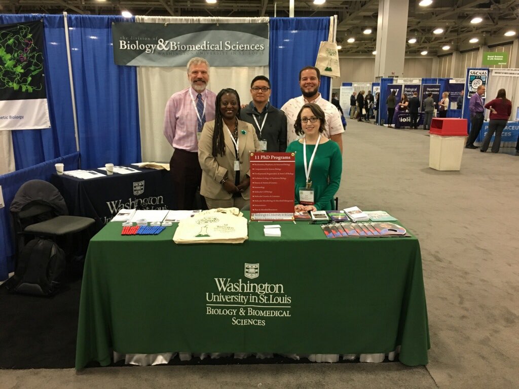 crshad's tweet photo. Hanging with the cool crew @WUSTLdbbs #SACNAS2017 https://t.co/w9sUbVJDGQ