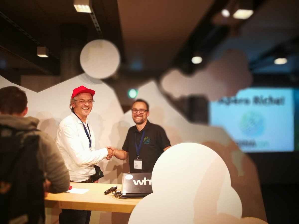 Pitts_Circus's tweet photo. thank you @maemst for organising @DINAconCH #dinacon17 and having us present the #film, talk about #blockchain and the #nomination https://t.co/sYSrDdVToa