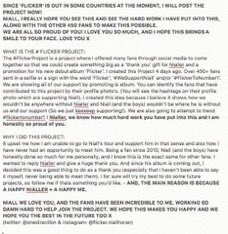 adoringuv's tweet photo. @NiallOfficial can you take a look at this amazing project?❤ #FlickerToNumber1 #askniall https://t.co/cTe27bxVWR