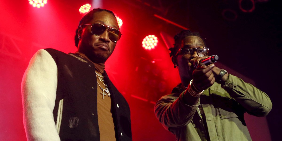 Power1051's tweet image. Black Twitter Says Future &amp;amp; Young Thug's 'Super Slimey' Is Better Than Sex. bit.ly/2yWNLOB