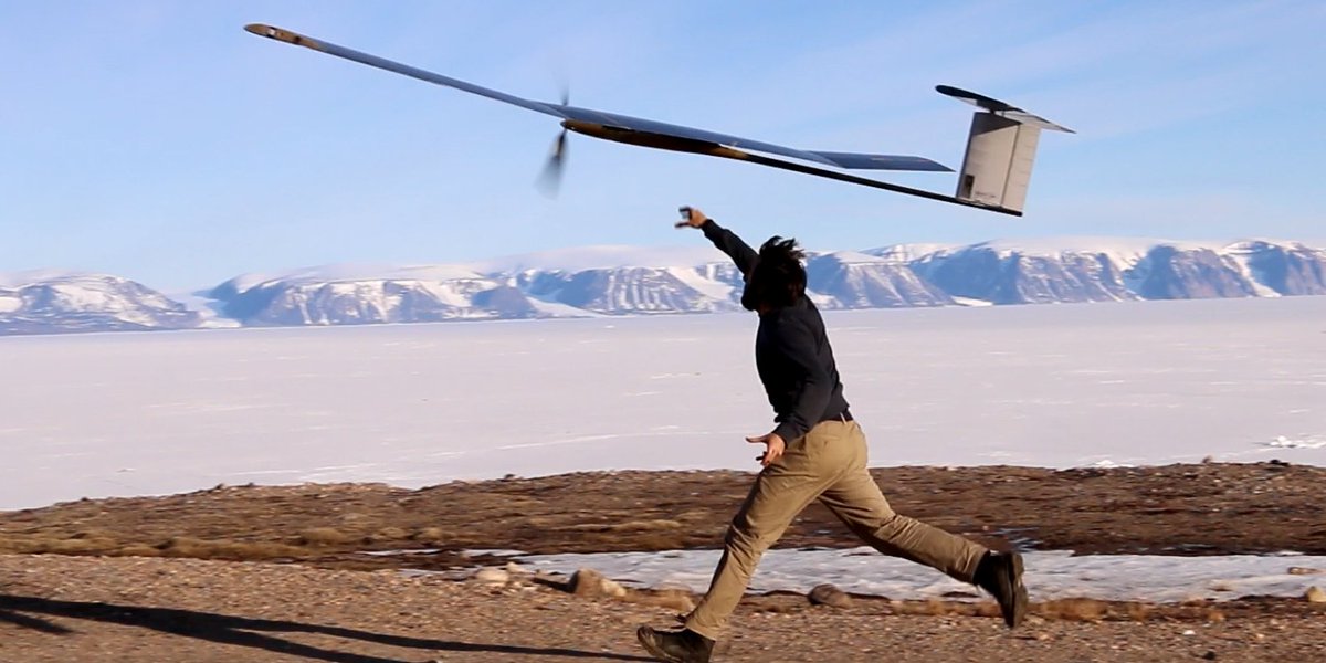 ElectrekCo's tweet photo. Solar drone capable of quasi-perpetual flight tested in the Arctic https://t.co/3qUAjsfWQe https://t.co/J4tfpIhZWP