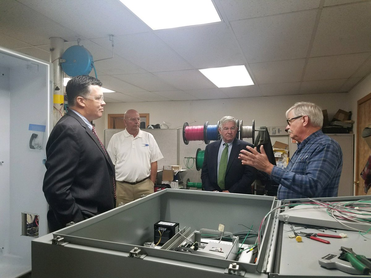 Prior to #EconDevWeek, County Exec Alan McCarthy &amp; OED toured Air Clear LLC to learn more about the organization <a href="/MEDAmd/">MEDA</a> <a href="/MDBiz/">Maryland Commerce</a> #ccgov