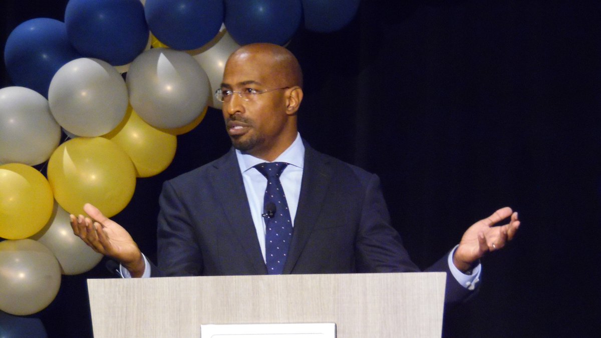 "We need each other. I've never seen a bird fly without a left wing ... or a right wing." - <a href="/VanJones68/">Van Jones</a> #cgcs17