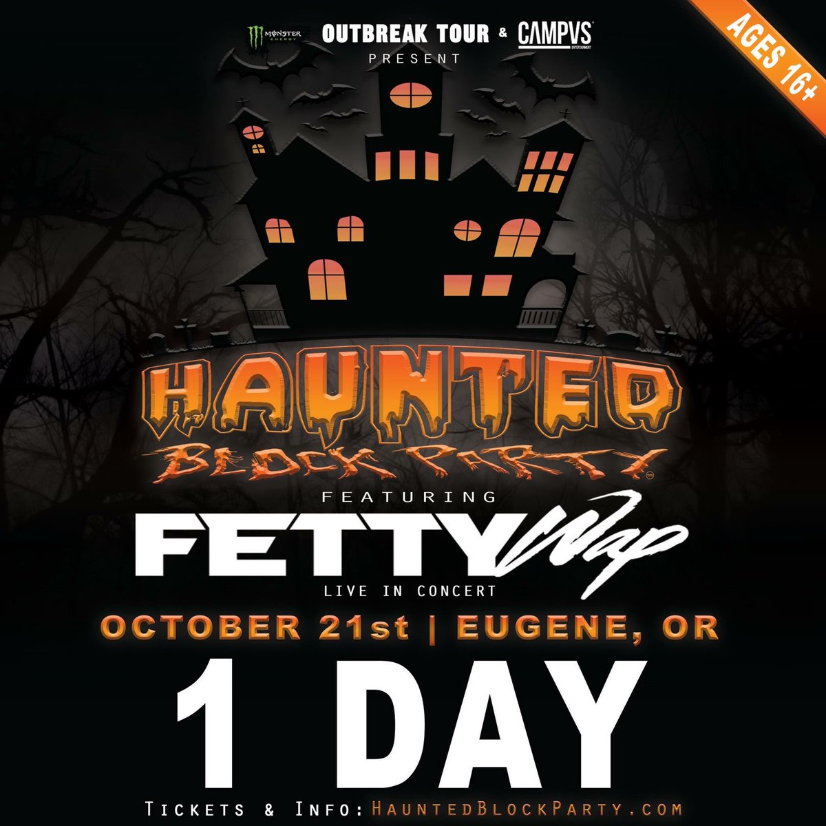HauntedBP's tweet image. One more day until #HauntedBlockParty! Limited about of #tickets still available online. Link in bio. 

Don’t sleep on these!