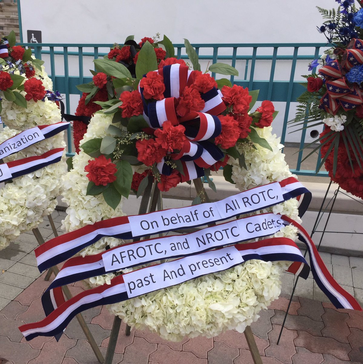 SDSU's tweet photo. Honoring SDSU's 239 fallen veterans at today's wreath-laying ceremony. https://t.co/U9pwOTseUx