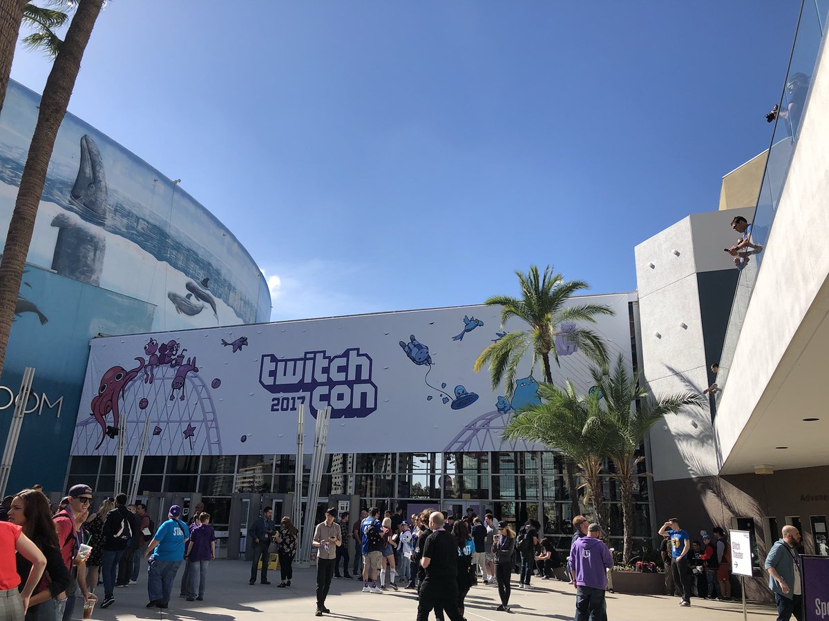 SetPartyStream's tweet photo. #TwitchCon2017 ! https://t.co/UN7FzFbUXA