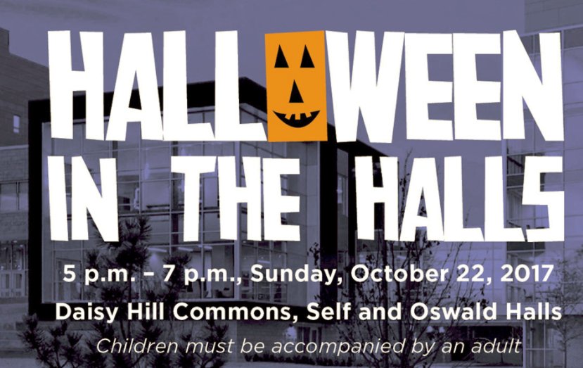 KUStudentHouse's tweet photo. Just two more days until Halloween in the Halls!  #LiveLearnKU https://t.co/hno45Sa4Tv
