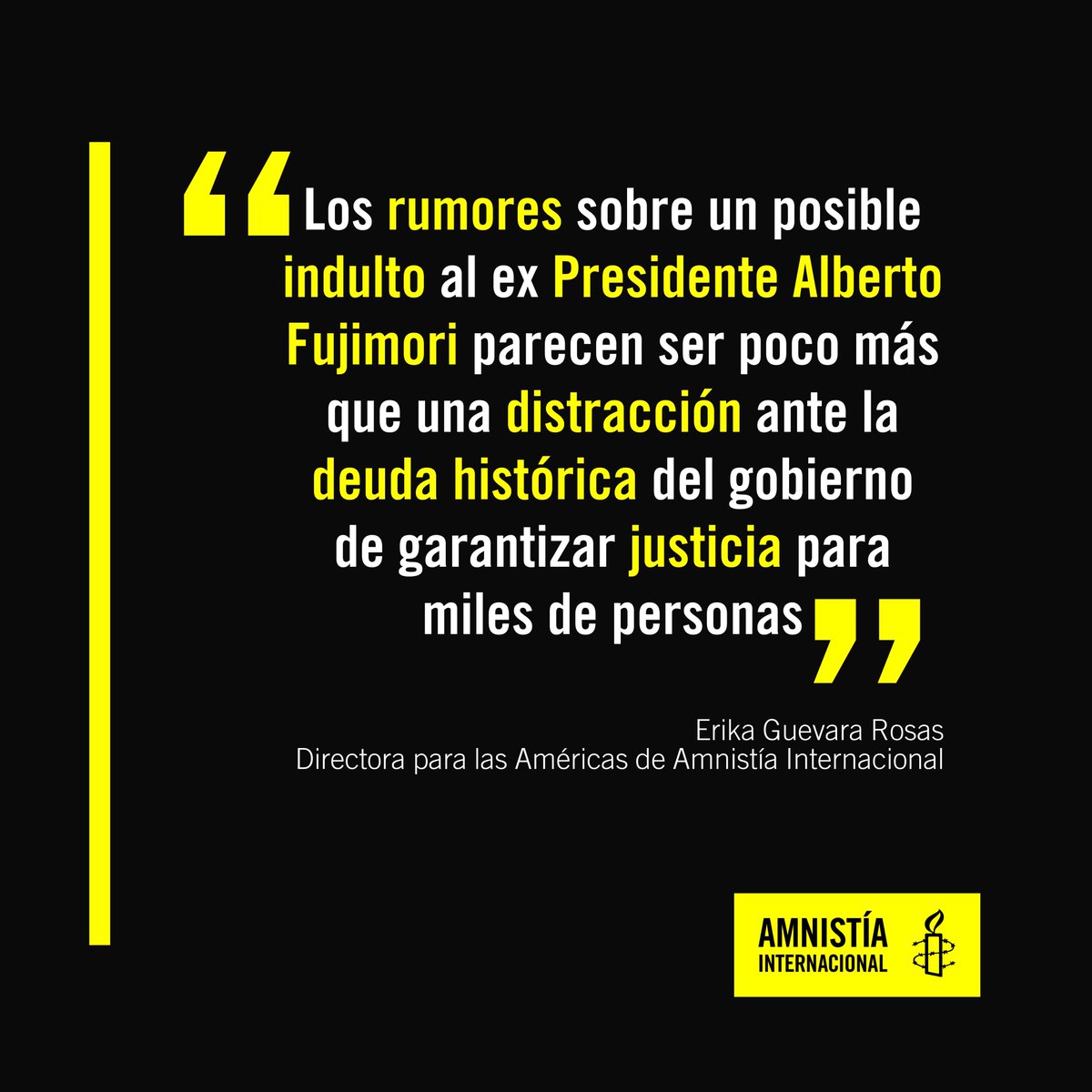 AmnistiaOnline's tweet photo. "@ppkamigo tiene además el deber de escuchar las voces de los familiares de las víctimas" @ErikaGuevaraR Más: https://t.co/gzAMltHjH7 #Perú https://t.co/2shmSjFj3p