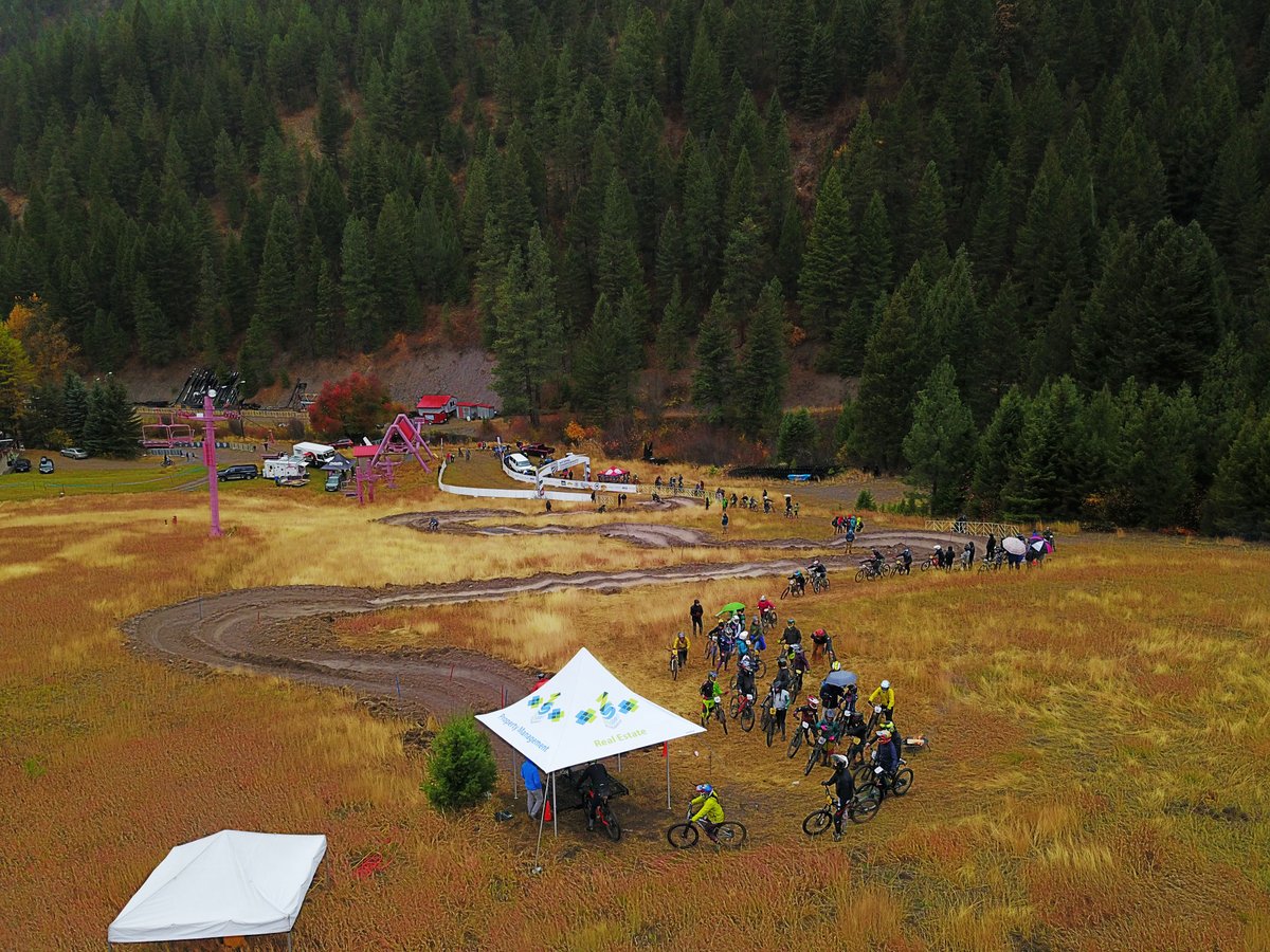 Dual Slalom Course from behind start.
#collnats #mtb #Missoula #Montana