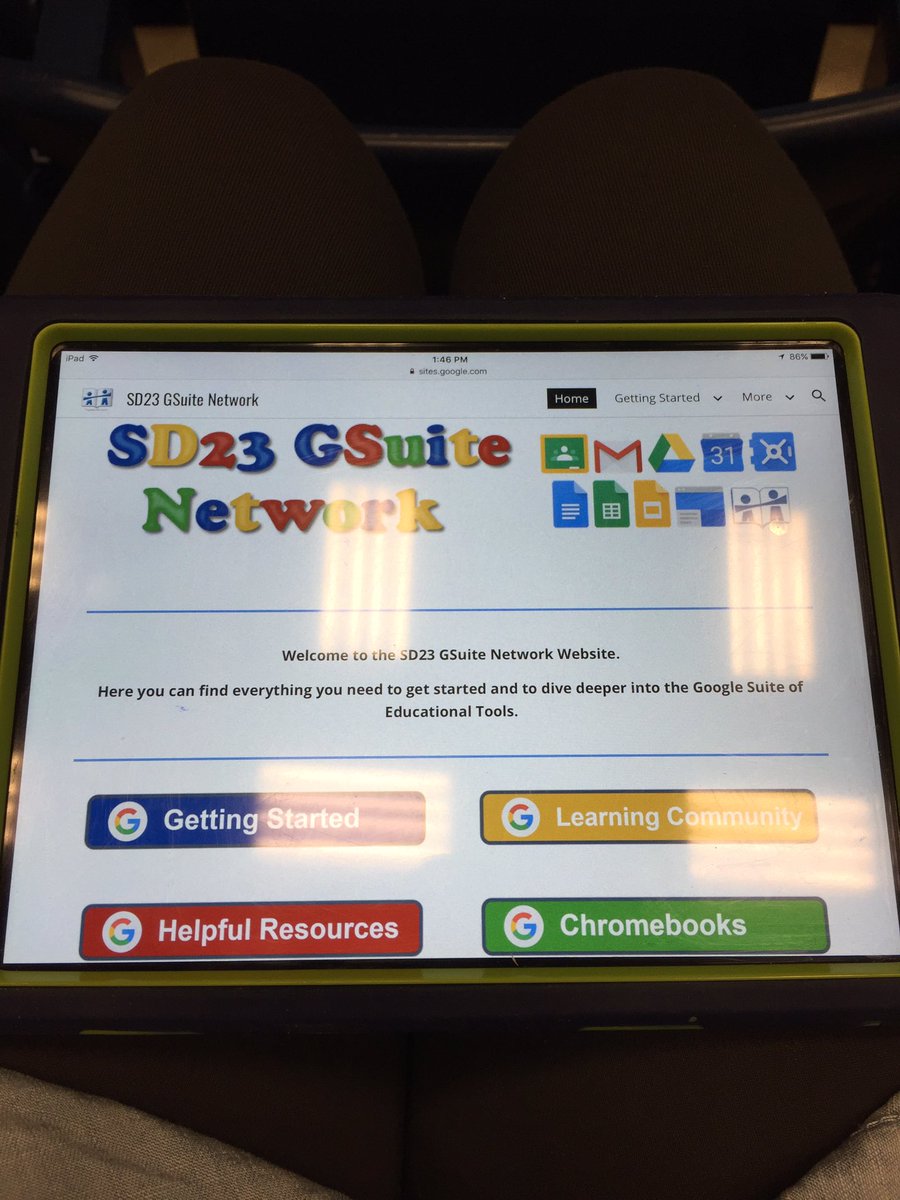 Excited to start with GSuite! #innovatED17