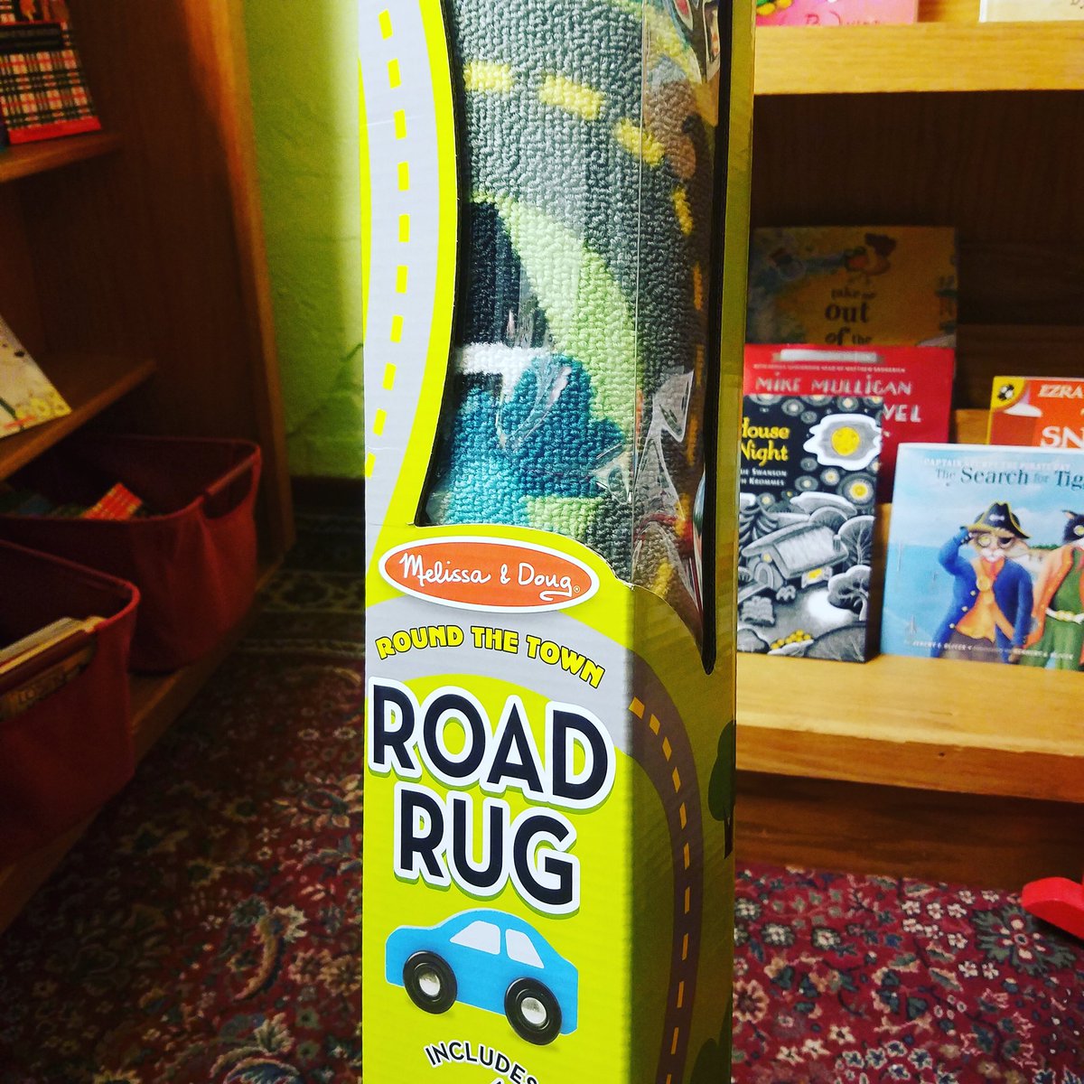 ReddoorRed's tweet image. Also, don't forget that all Melissa &amp;amp; Doug toys and art books are 30% off, including these awesome road rugs for when you need to go vroom!