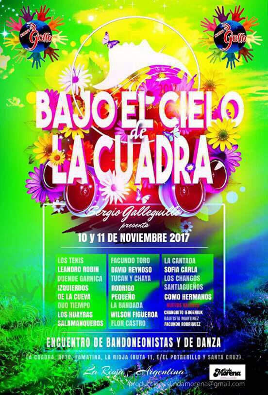 ElTucuLeandro's tweet photo. Voy a cantar por primera vez en La Rioja solo!! 10 de noviembre los espero en la cuadra https://t.co/7L27e4QcTB