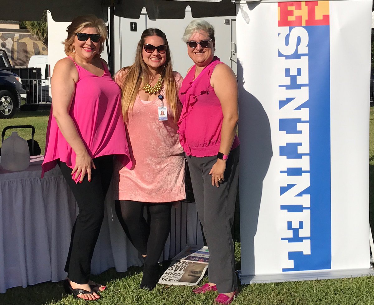 El_Sentinel's tweet photo. Nuestros lectores ya empezaron a llegar al #PinkBash del @orlandosentinel https://t.co/aOzoJ1Ry0n