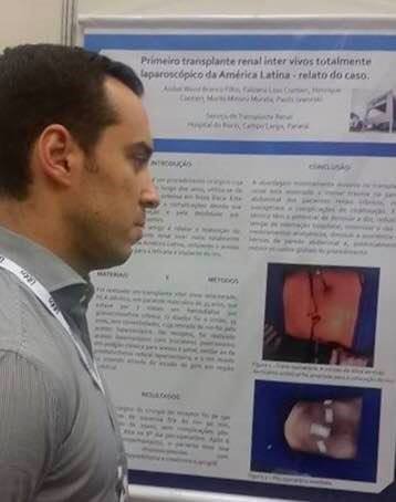 IzaMDJ's tweet photo. 1° transplante renal inter vivos totalmente laparoscópico da América Latina apresentado no XV Congresso Brasileiro de Transplantes.
#CtbaPR https://t.co/X8GdmV4N7X
