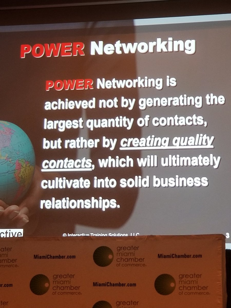 JessicaSaiontz's tweet image. Power Networking Training! #LeadershipMiami  #LM39