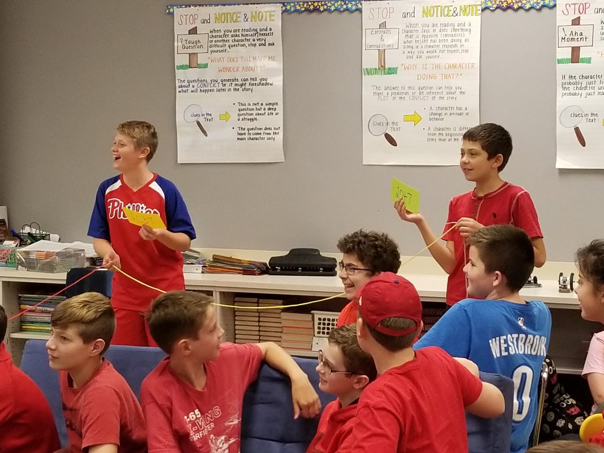 JenniferBano3's tweet photo. Venetians enjoying parent Mrs. Benner introducing a writing contest that encourages promoting positivity and Earth sustainability. @SASD_IV https://t.co/vHiTvwYDsS