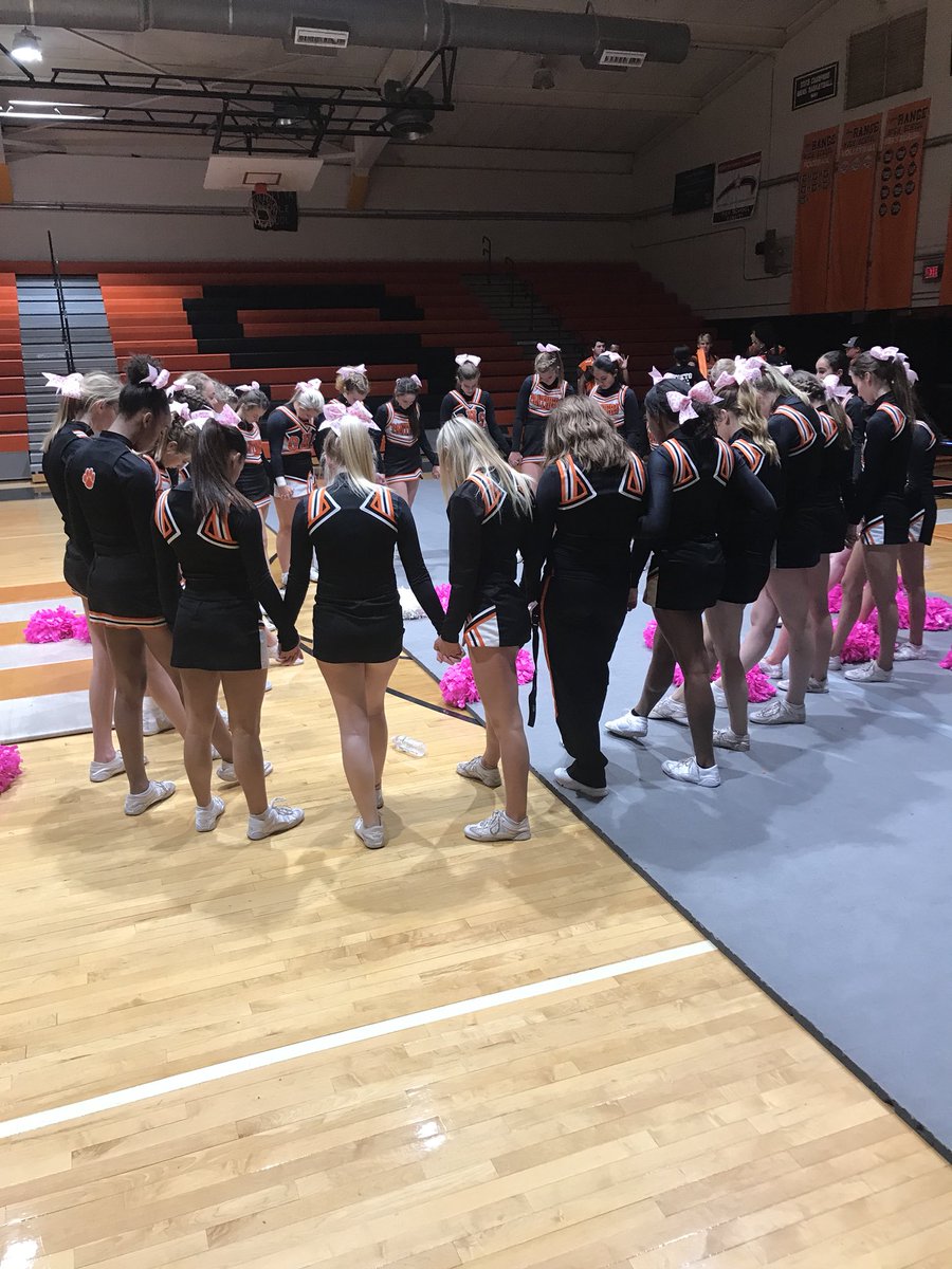 Prayed up for pep rally