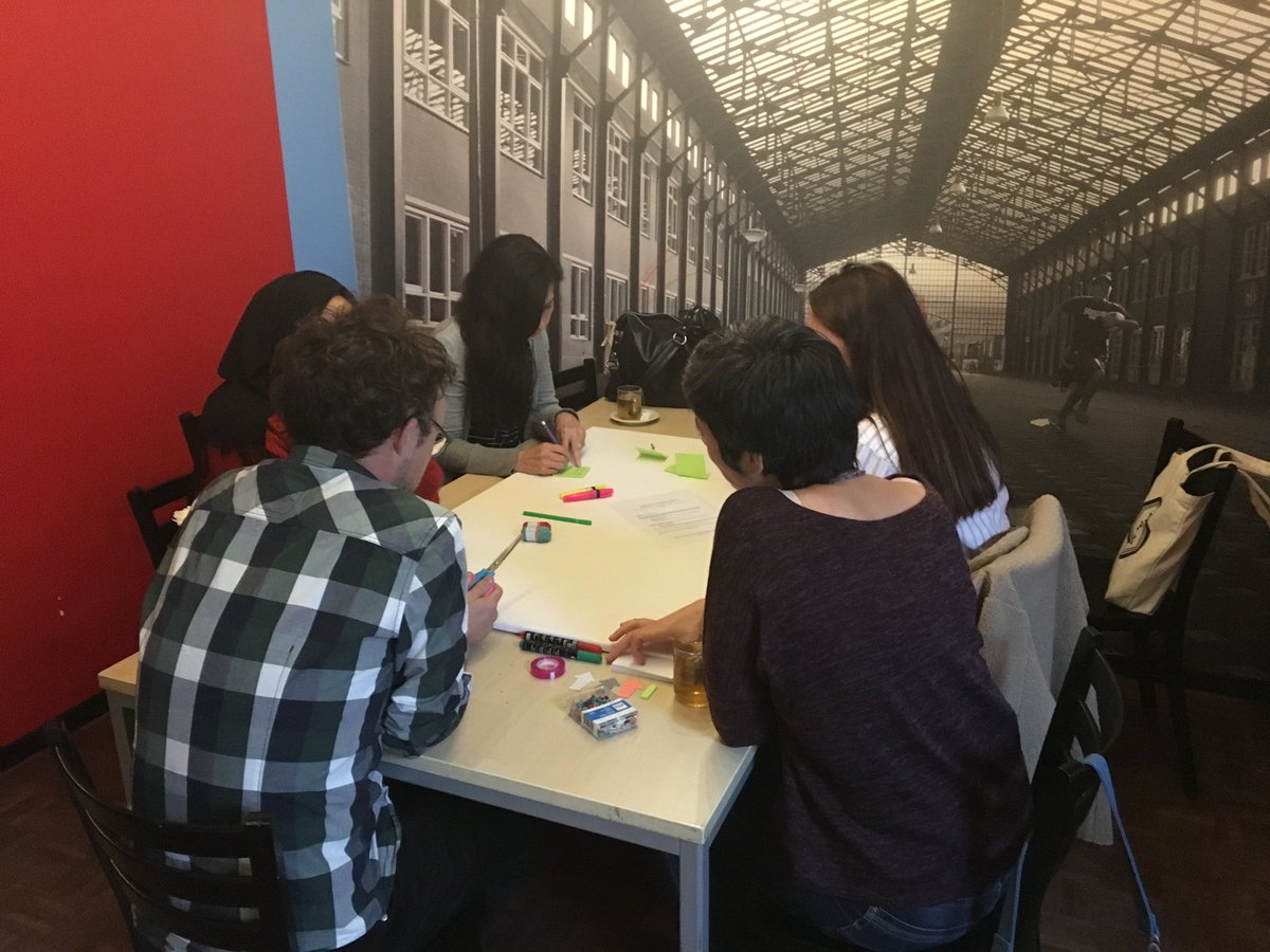 migrationlab's tweet photo. How to diversify our own professional surroundings? Diverse City Co Design Workshop w/ @ECF_tweets @HagueUniversity  https://t.co/8ra1WdFVU0 https://t.co/SNpe4xlJW8
